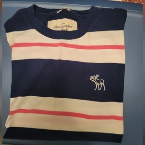 Abercrombie men's striped shirt M